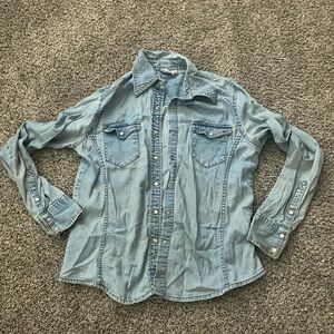 Denim Button Up